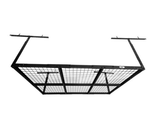 Side view of a medium-sized empty CAT ceiling storage rack